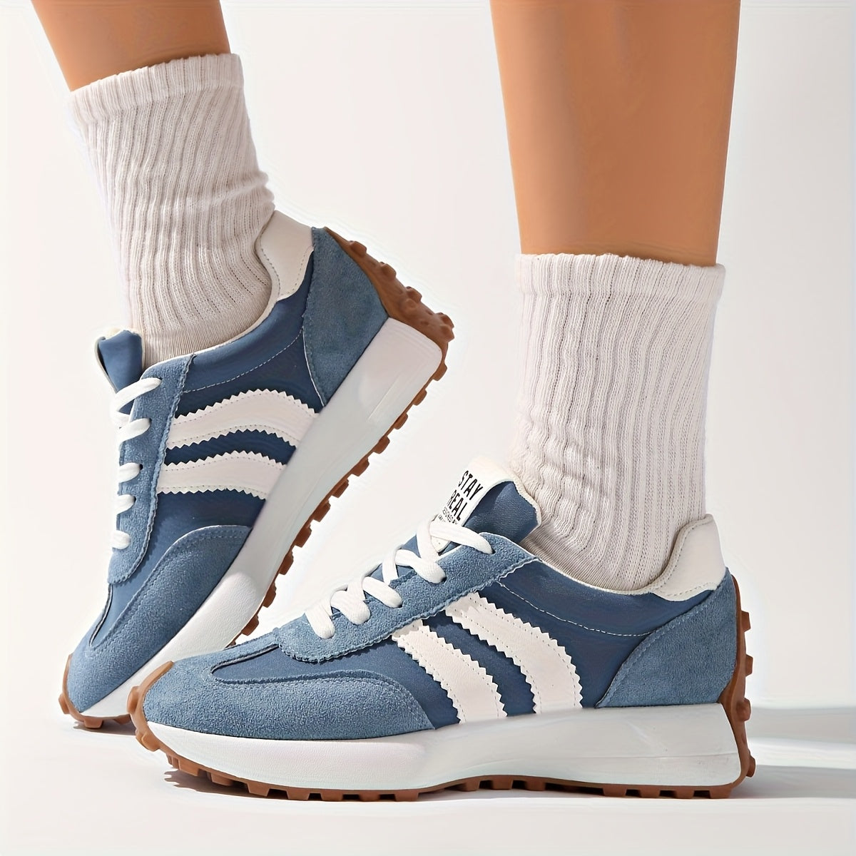 CloudLane Stripe Casual | Blue