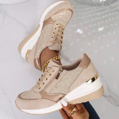 Aurelle Zip Sneakers