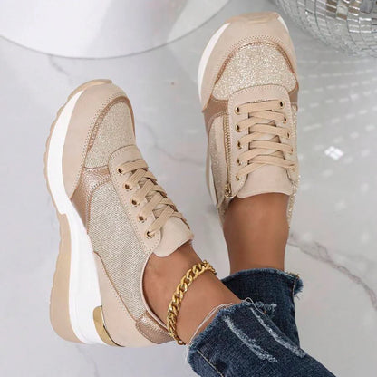 Aurelle Zip Sneakers