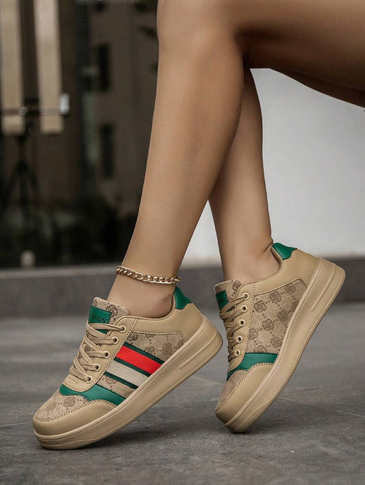 Women’s Retro Platform Canvas Sneakers