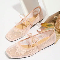 Elowen Lace Mary Jane Ballerinas