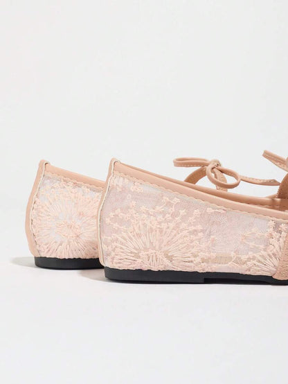 Elowen Lace Mary Jane Ballerinas