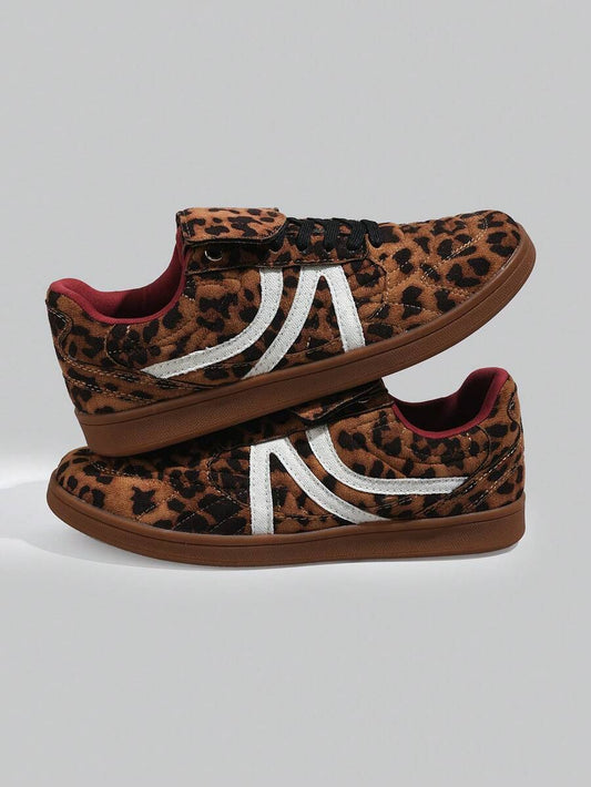 Cheetah Print Sneakers