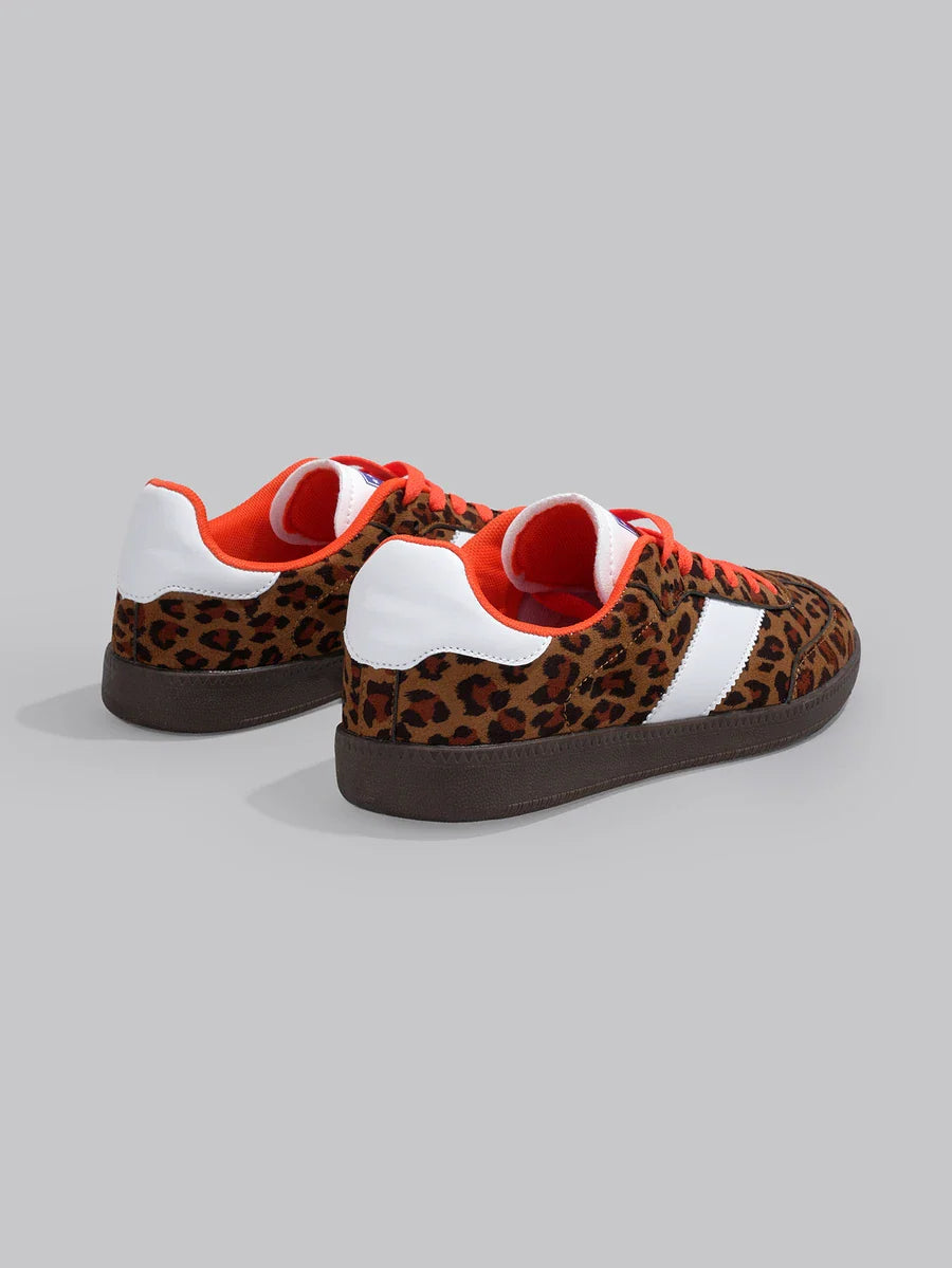 Leopard Print Sneakers