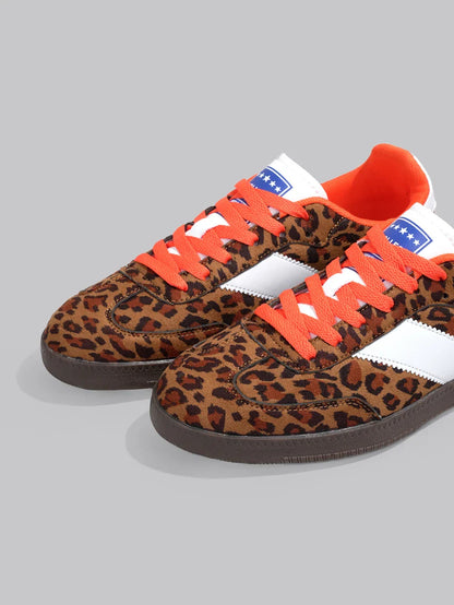 Leopard Print Sneakers