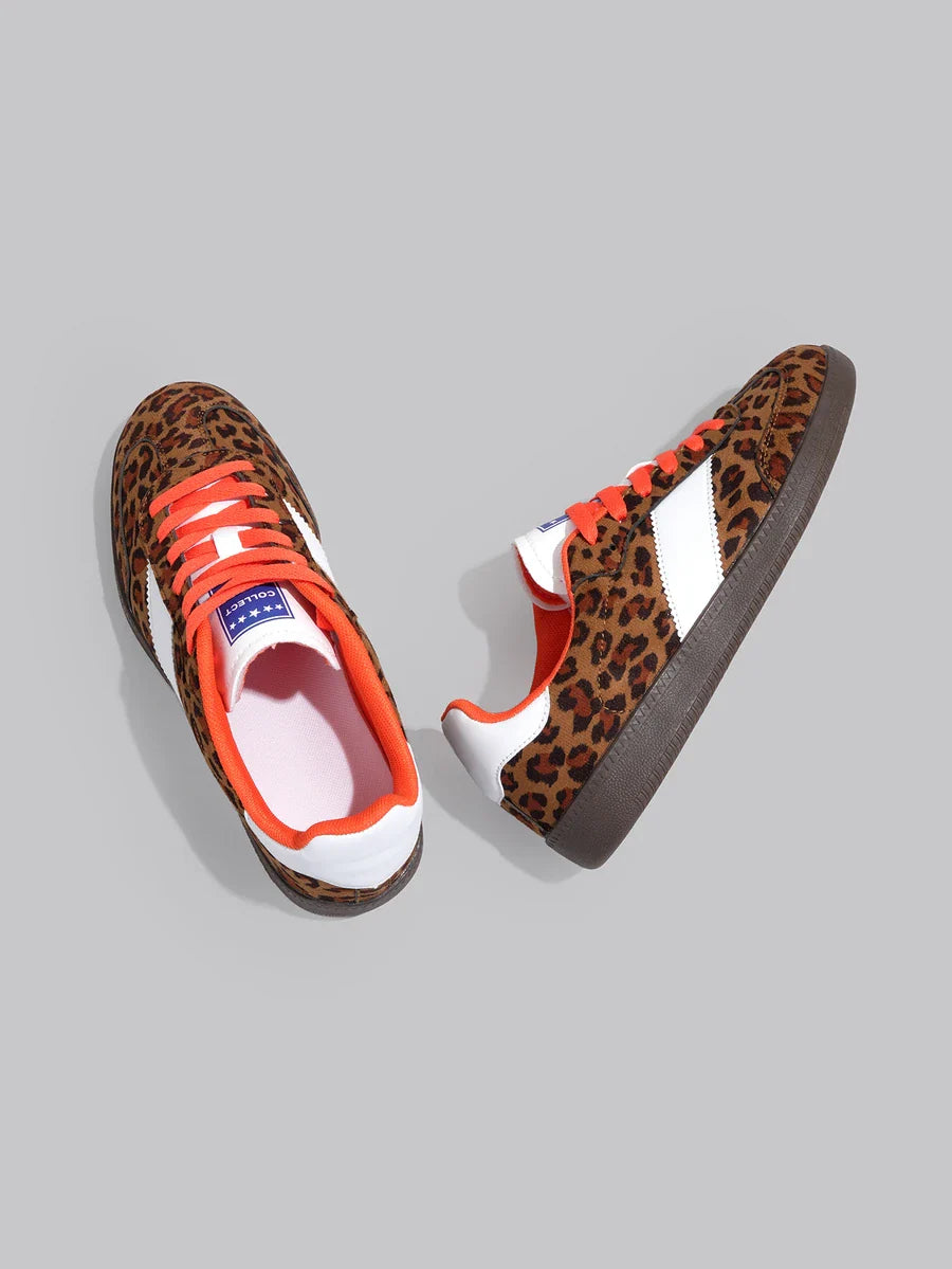 Leopard Print Sneakers