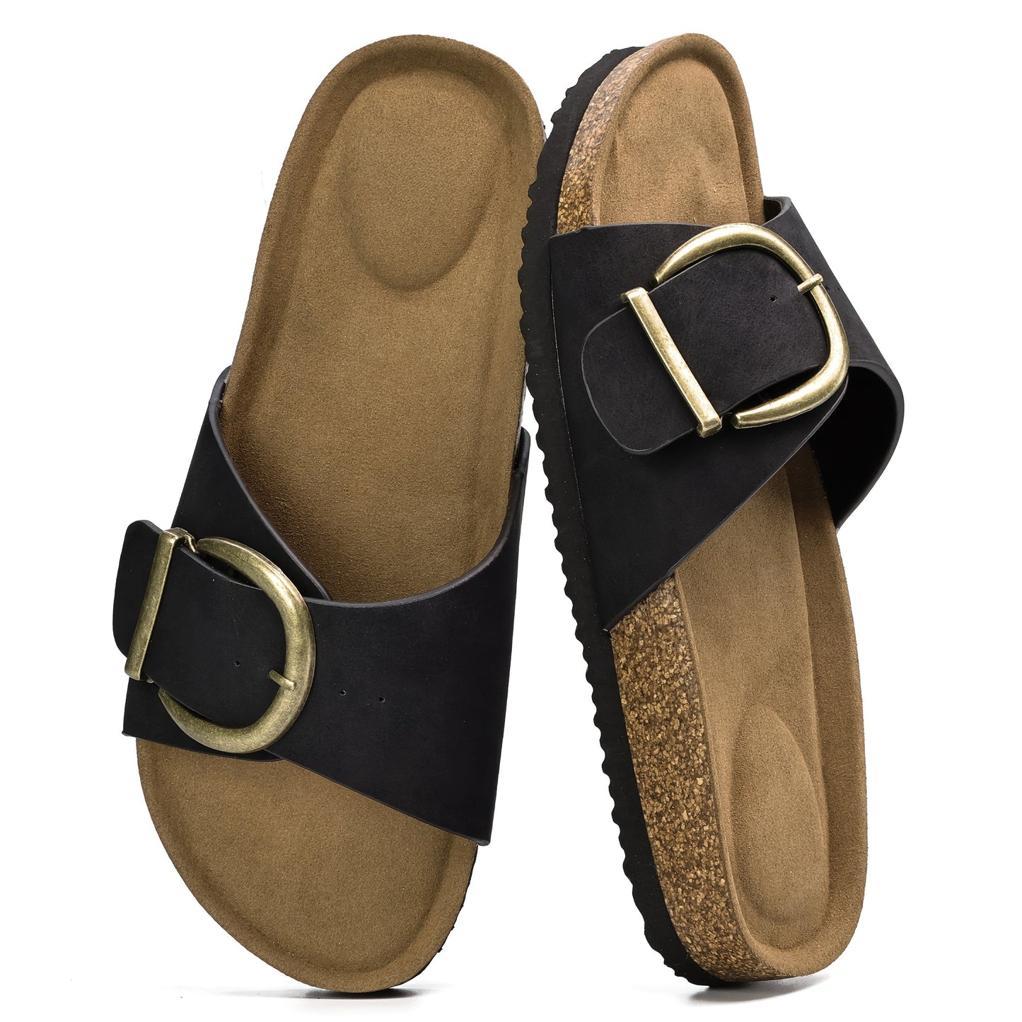 Arco Cork Buckle Sandals
