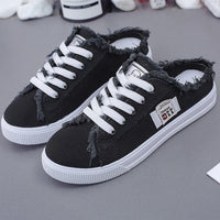 Denim Mule Sneakers