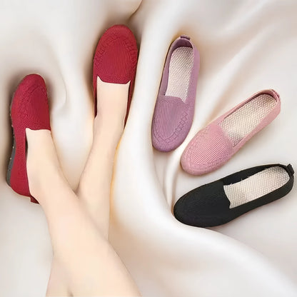 KnitEase Slip-On Loafers