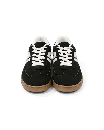 Harbor Court Black Gum Sole Sneakers