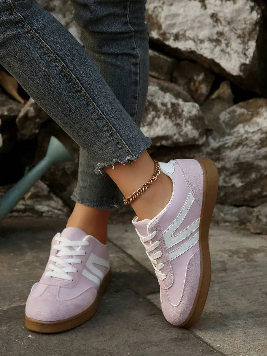Harbor Court Pink Gum Sole Sneaker