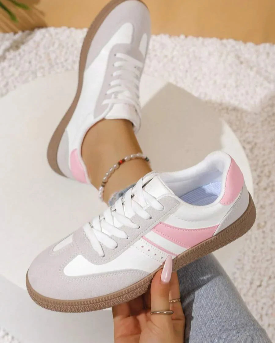 Harper Court Retro Stripe Sneaker