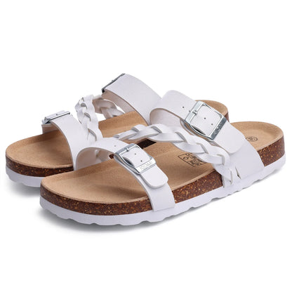 Arden Braided Cork Comfort Sandals