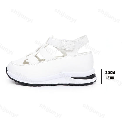 Solenne Casual-Plateau-Sandalen