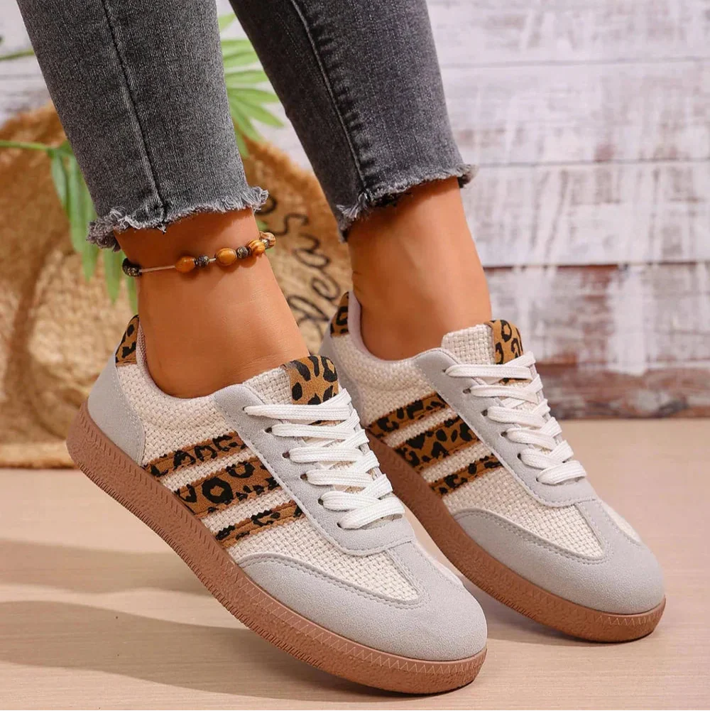 [Limited Edition] Samba Retro Leopard Sneakers