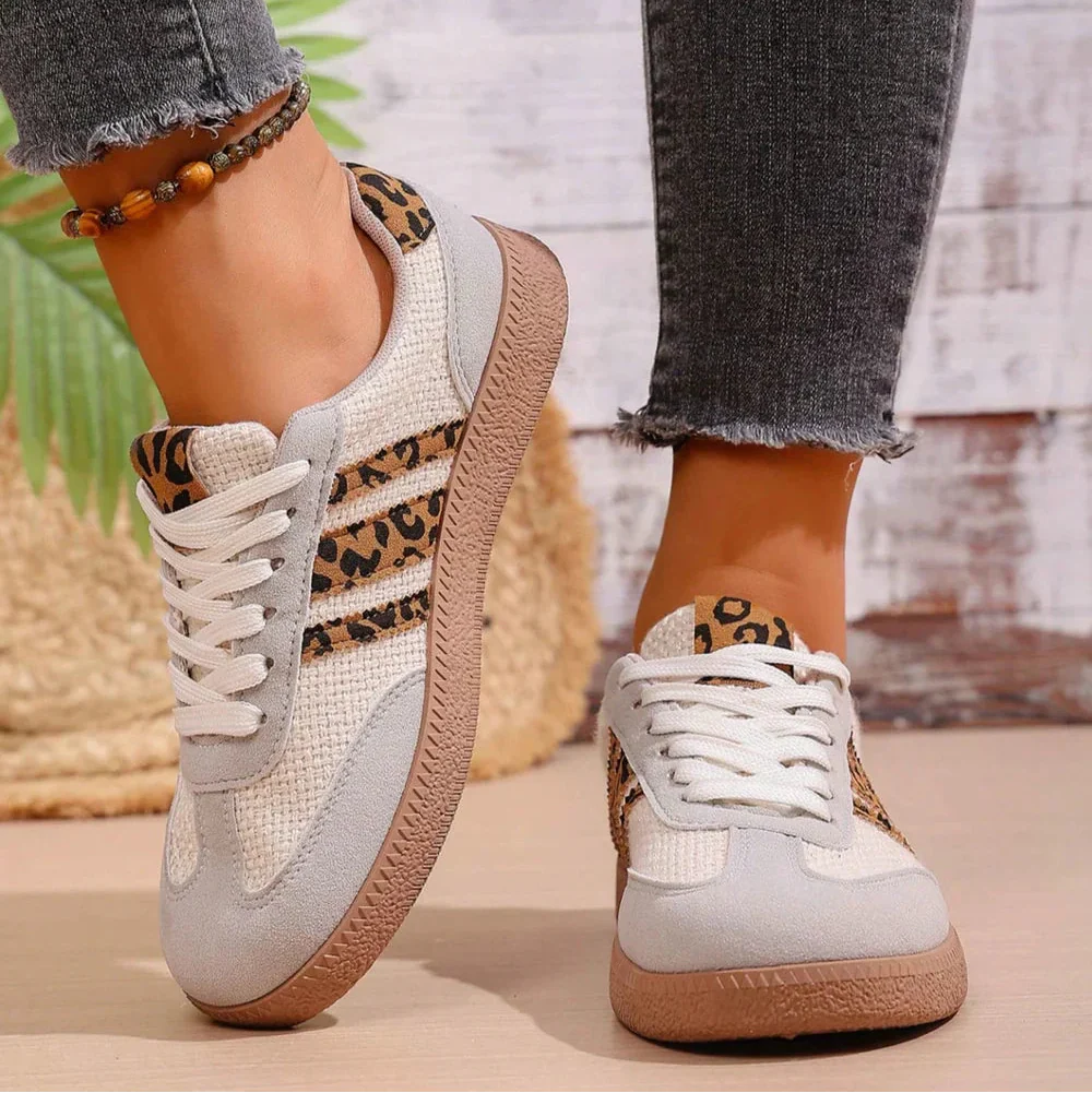 [Limited Edition] Samba Retro Leopard Sneakers