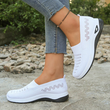 AeroFlex Knit Slip-On Sneakers