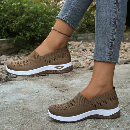 AeroFlex Knit Slip-On Sneakers