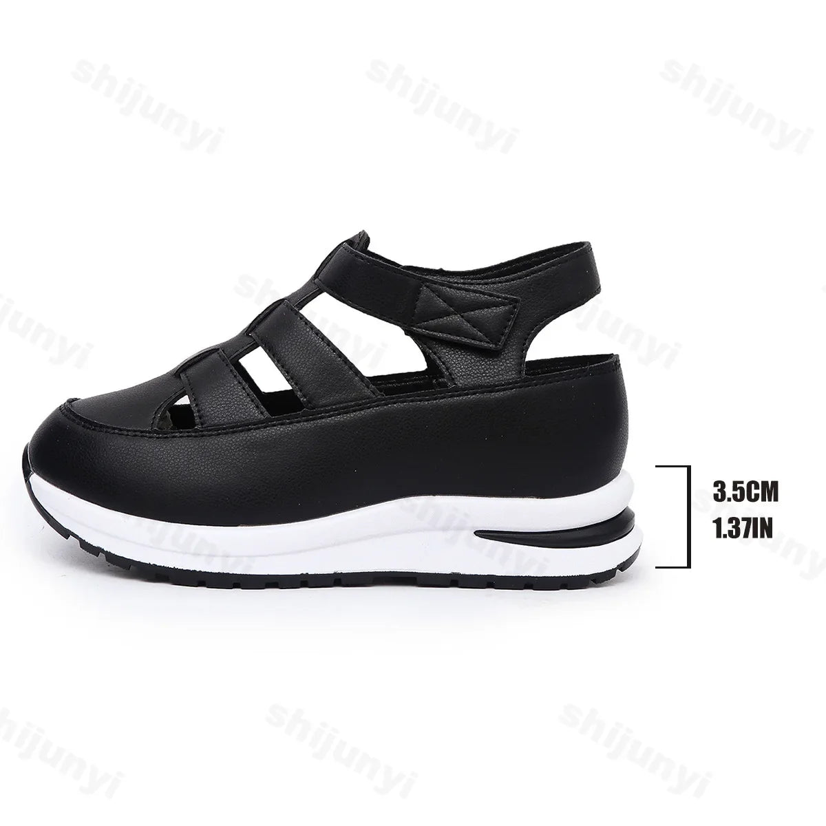 Solenne Casual-Plateau-Sandalen