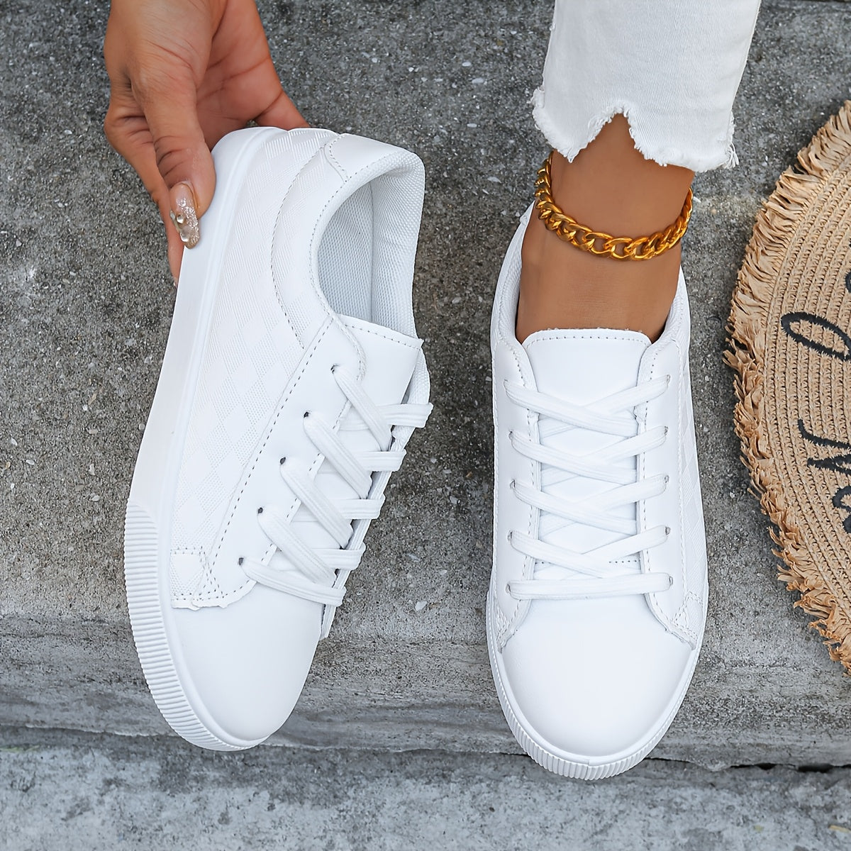 Minimal Court Classic Sneakers