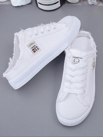 Denim Mule Sneakers