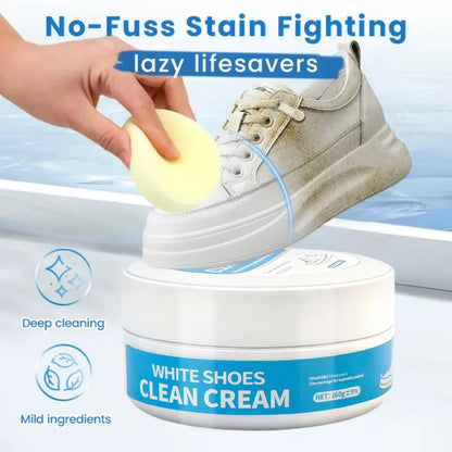 PureStep Schuhreinigercreme für weiße Schuhe