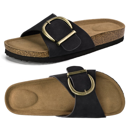 Arco Cork Buckle Sandals