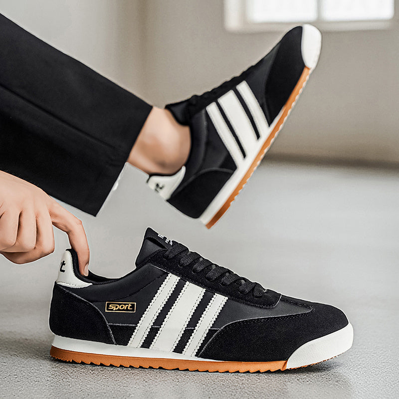 Nero Stripe Classic Sneakers